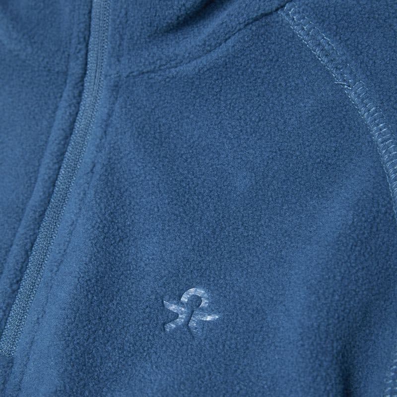 Detská lyžiarska flisová mikina COLOR KIDS Fleece Pulli - Solid, legion blue 3