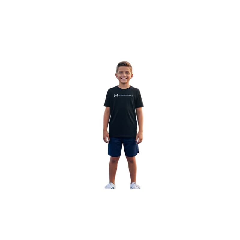 Chlapčenské tričko s krátkym rukávom UNDER ARMOUR UA B LOGO WORDMARK SS 1