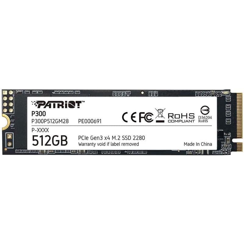 PATRIOT P300/512GB/SSD/M.2 NVMe/5R