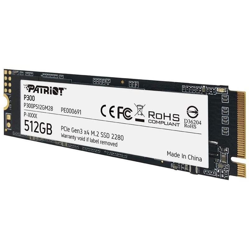 PATRIOT P300/512GB/SSD/M.2 NVMe/5R 4