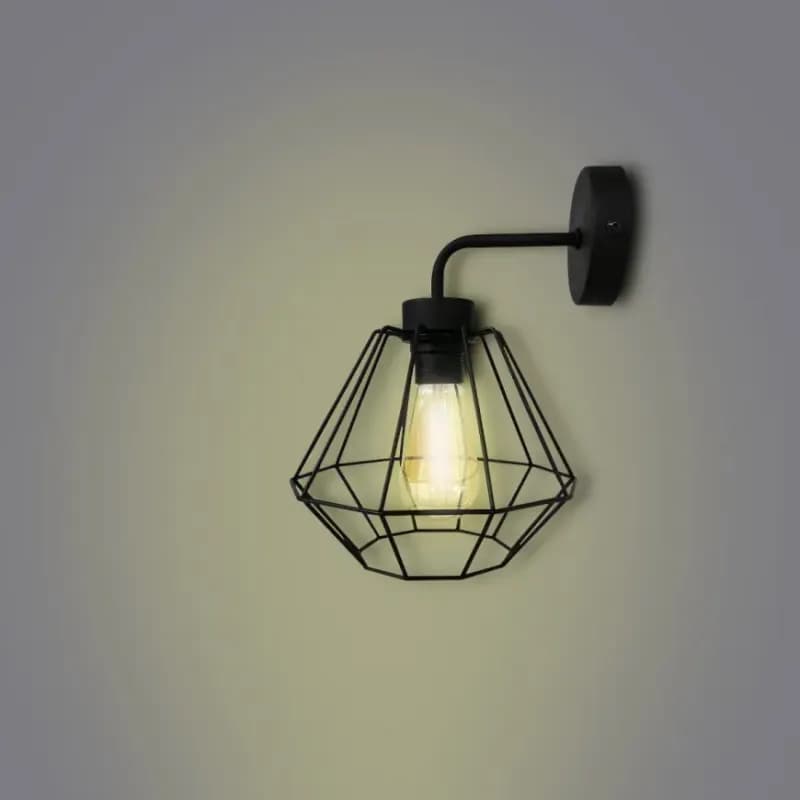 Nástenné svietidlo Diamond Black 2183 K1
