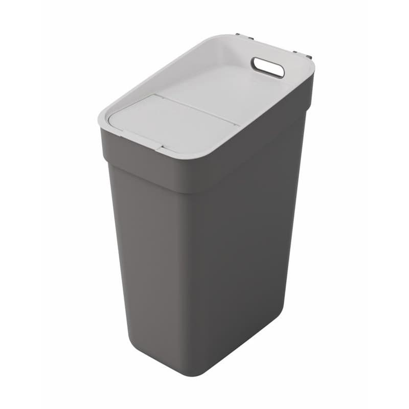 CURVER Odpadkový kôš READY TO COLLECT 30L | tmavosivá