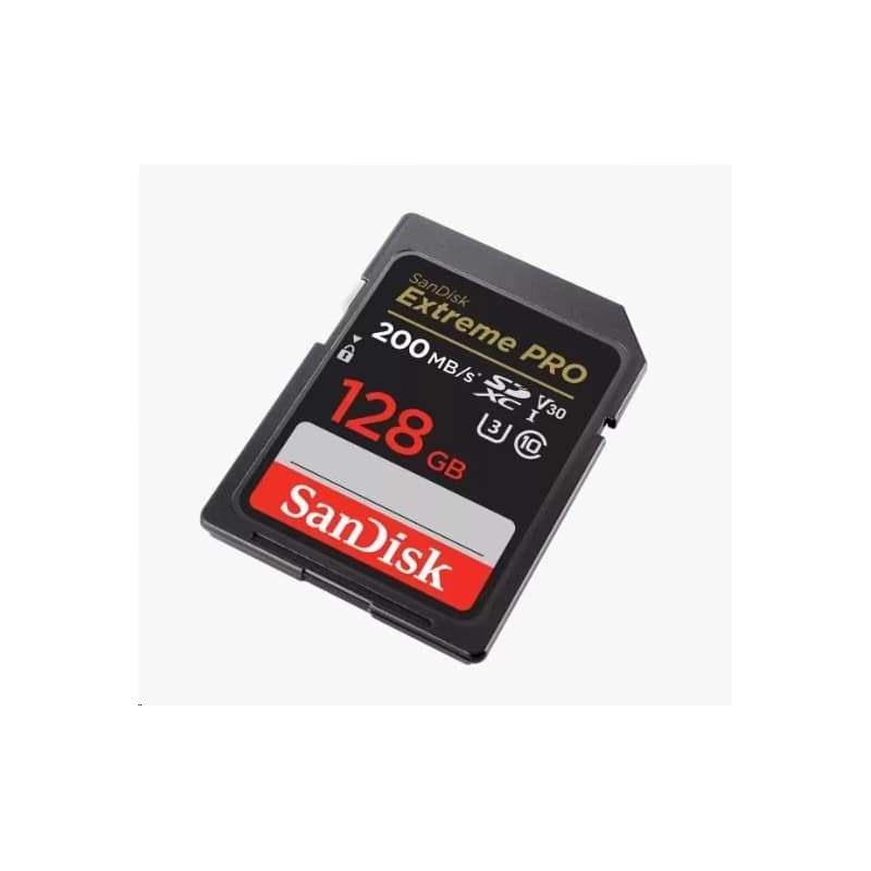SanDisk SDXC karta 128GB Extreme PRO (200 MB/s Class 10, UHS-I U3 V30) 3