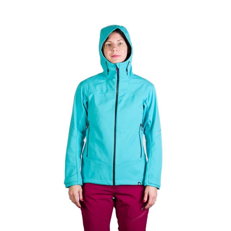 Dámska turistická softshellová bunda NORTHFINDER TINA-396lightblue 2