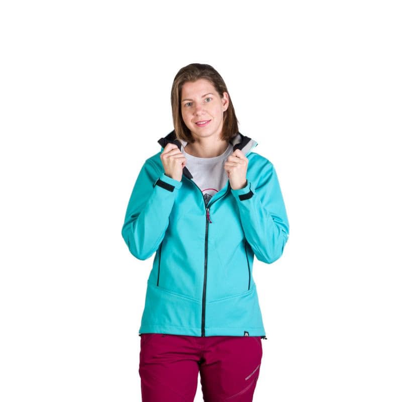 Dámska turistická softshellová bunda NORTHFINDER TINA-396lightblue 3
