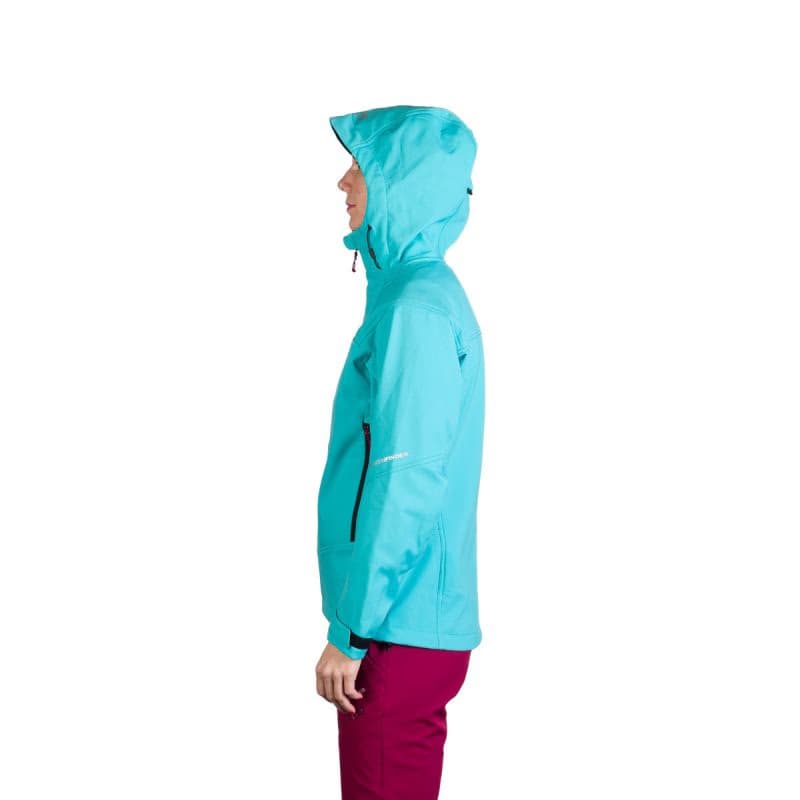 Dámska turistická softshellová bunda NORTHFINDER TINA-396lightblue 4