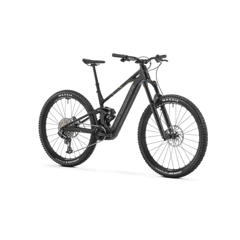 Horský elektrobicykel MONDRAKER Sly RR, black nimbus grey tonic gold 2