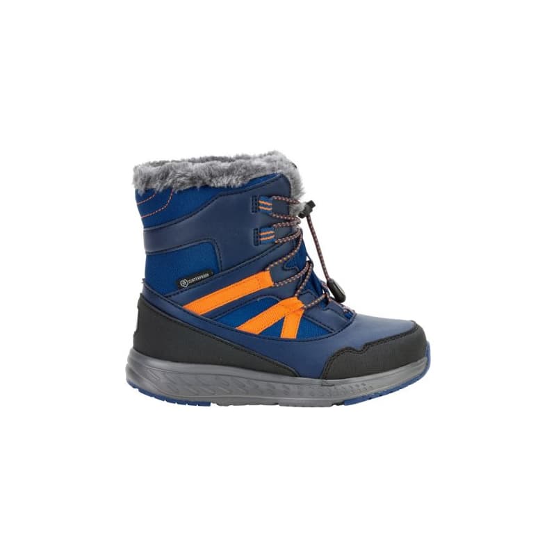 Detské vysoké zimné topánky COLOR KIDS Boots high cut WP total eclipse 1