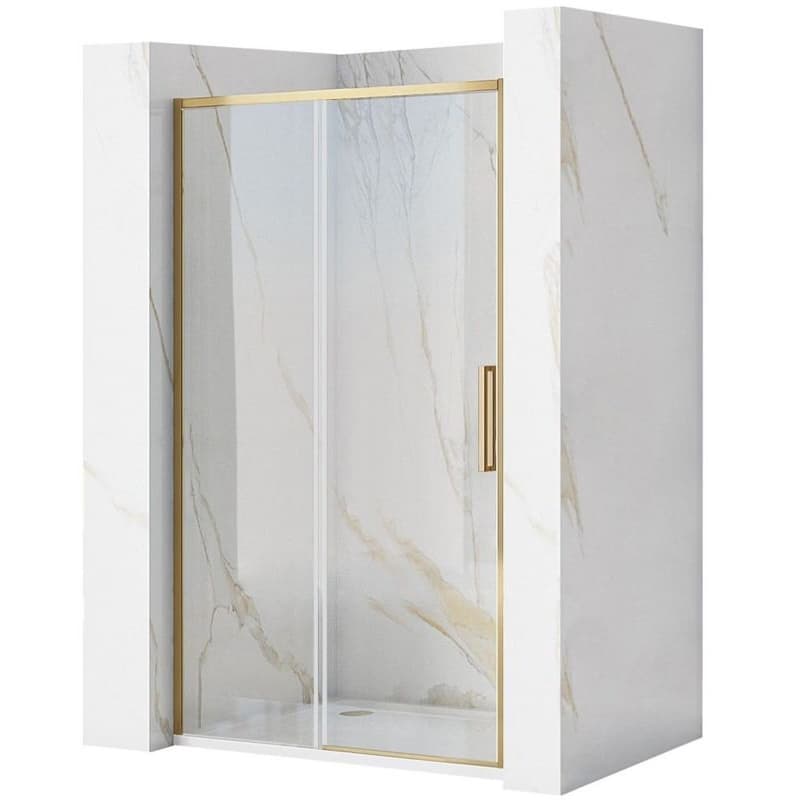 REA - Sprchové dvere Rapid Slide 140 Gold Brush REA-K8591