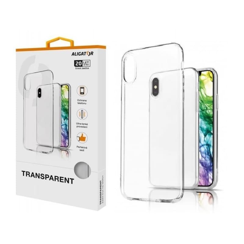 ALIGATOR Puzdro Transparent Apple iPhone 12/12 1