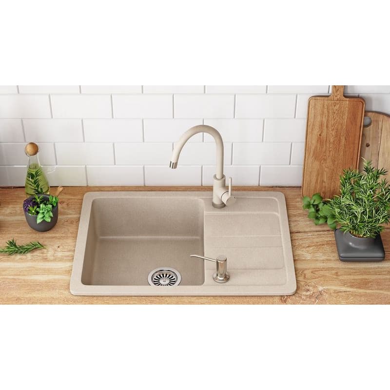REA REA - Granitový drez Nils Beige set 5v1 ZLE-00102 3