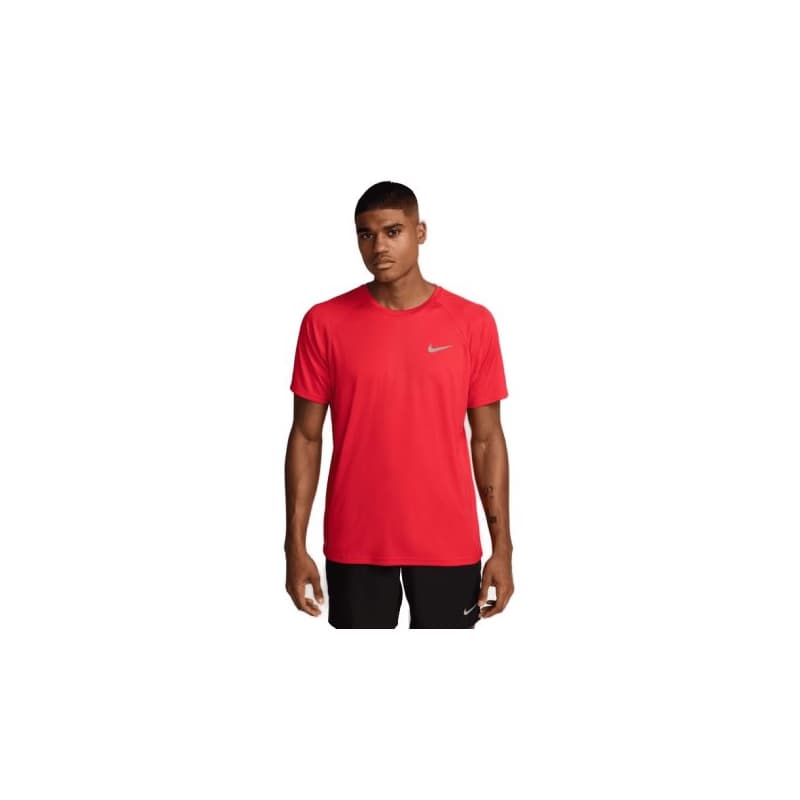 Pánske tréningové tričko s krátkym rukávom NIKE SWIM ESSENTIAL UNIVERSITY RED-UNIVERSITY RED