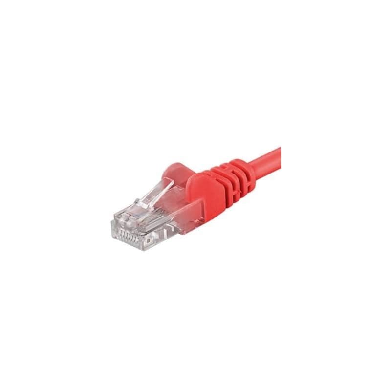 PremiumCord Patch kábel UTP RJ45-RJ45 CAT6 1, 5m červená 1