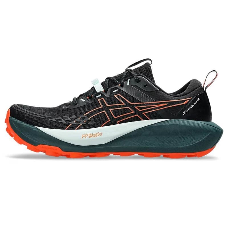Pánska bežecká trailová obuv ASICS Gel Trabuco 13 M black nova orange 2