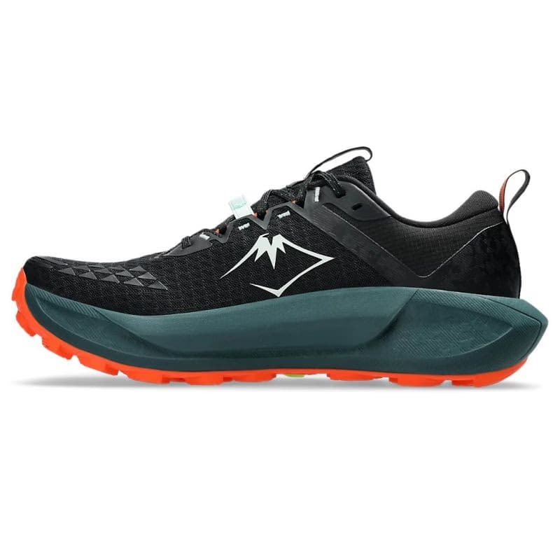 Pánska bežecká trailová obuv ASICS Gel Trabuco 13 M black nova orange 3