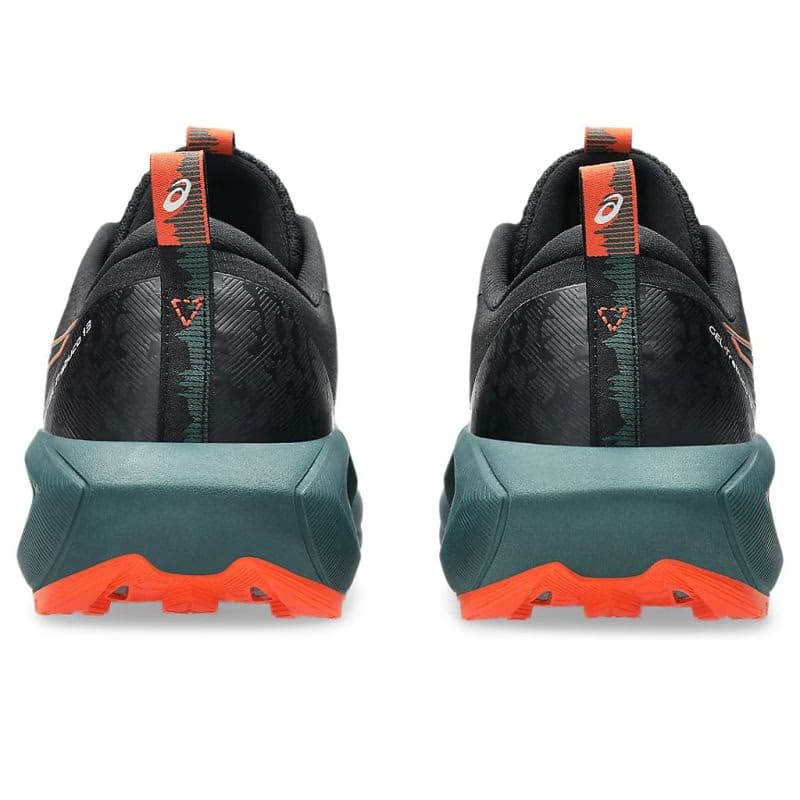 Pánska bežecká trailová obuv ASICS Gel Trabuco 13 M black nova orange 6