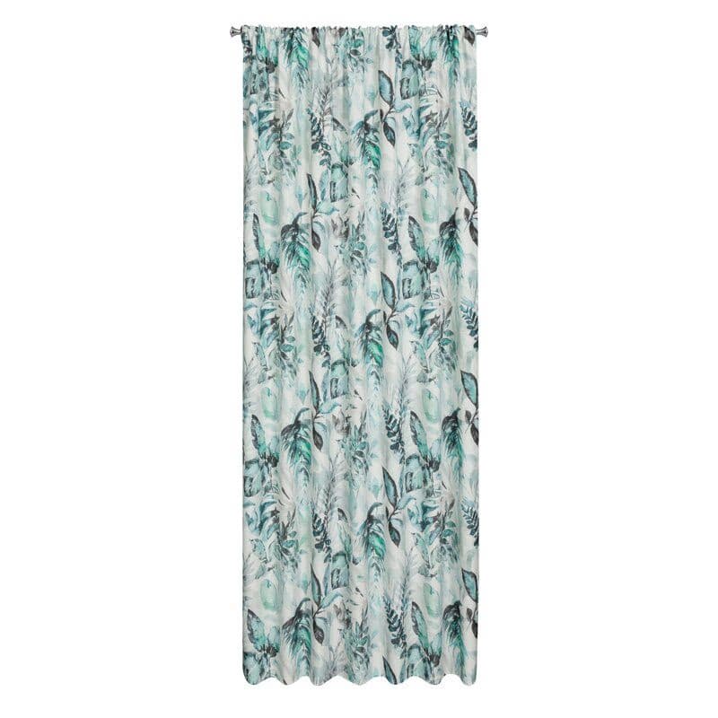 ArtFir Záves na terasu GARDEN 2 P | biela/zelená 155 x 200 cm 3