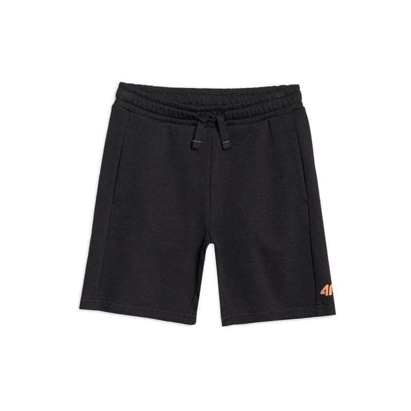 Chlapčenské teplákové kraťasy 4F JUNIOR SHORTS CAS M600-20S-DEEP BLACK 5