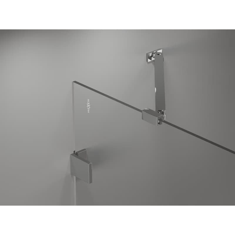 MEXEN/S - Lunar vaňová zástena FIX 70 x 150, transparent, chróm 897-070-000-01-00 3