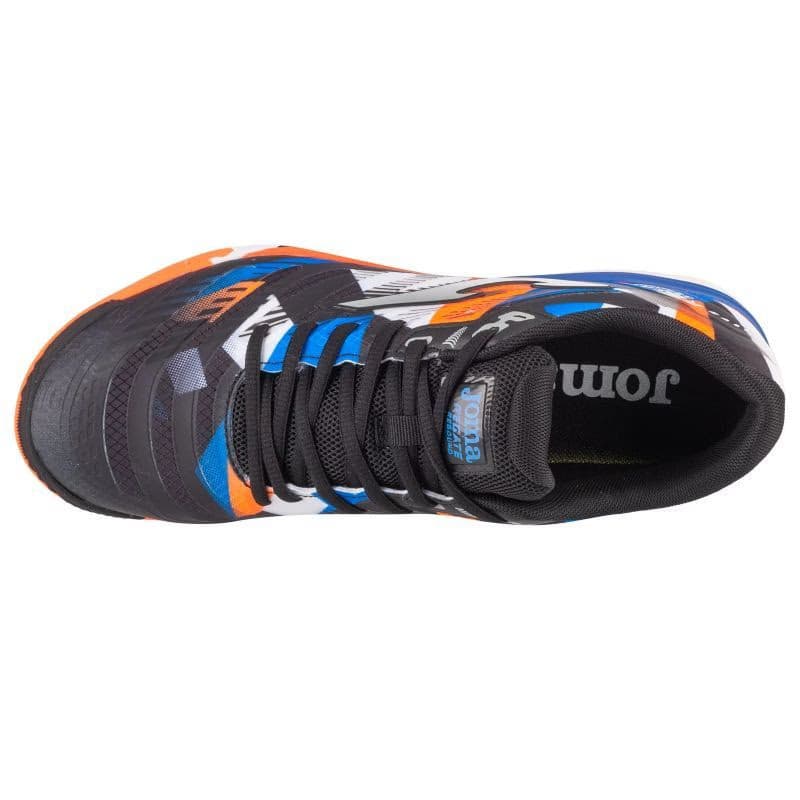 Pánske futbalové kopačky halové JOMA Regate Rebound M IC black royal blue 3