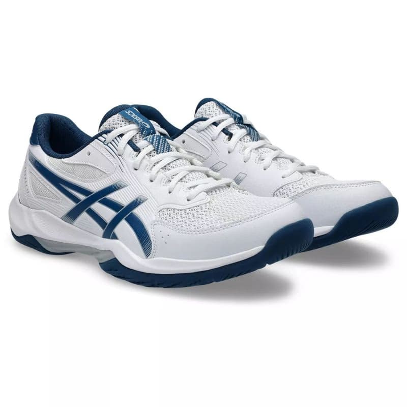 Pánska halová obuv ASICS Gel Rocket 12 M white mako blue 3
