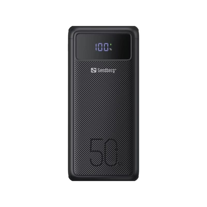 Sandberg Powerbank USB-C PD 130W 50000 čierna 2