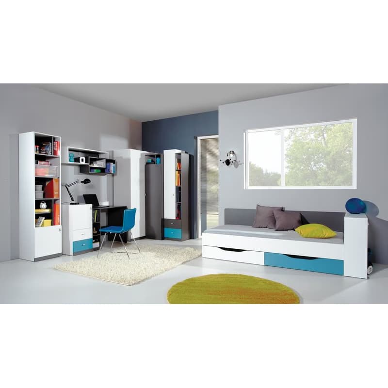 Meblar  Regál TABLO TA12 B Farba: Grafit/enigma 4