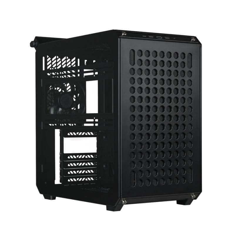 Cooler Master case Qube 500 Flatpack, E-ATX, Priehľadná bočnica, 1x 120mm Fan, Čierna 3