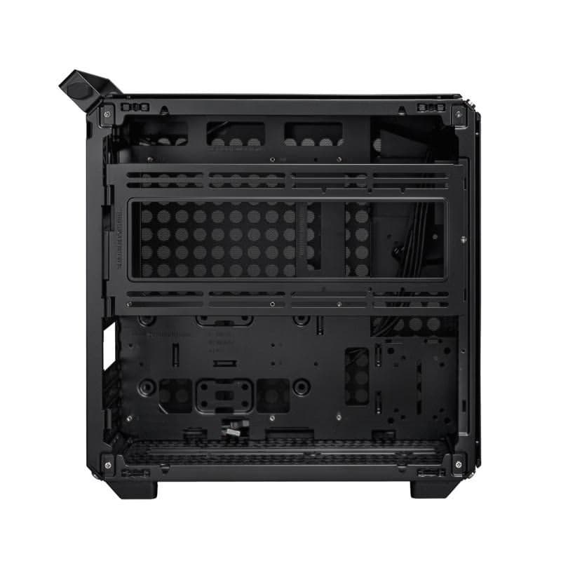 Cooler Master case Qube 500 Flatpack, E-ATX, Priehľadná bočnica, 1x 120mm Fan, Čierna 4