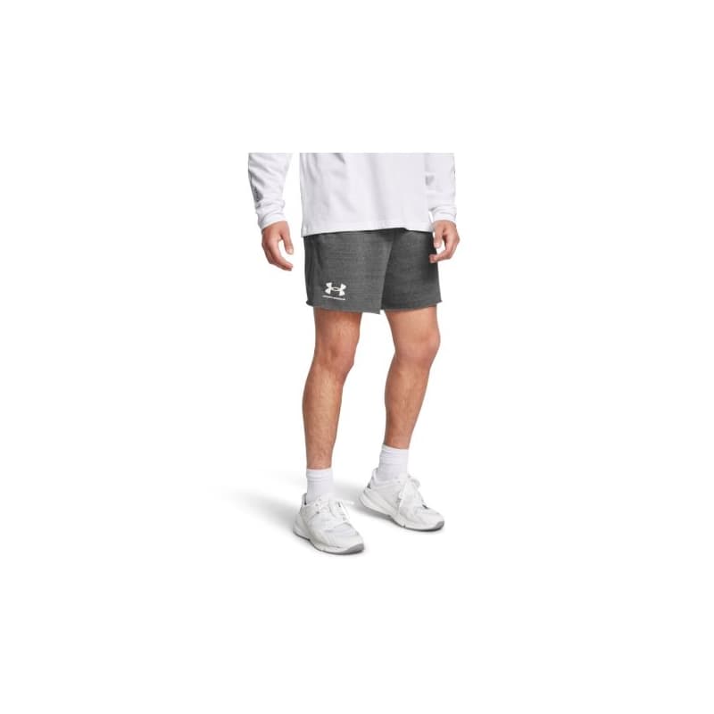 Pánske teplákové kraťasy UNDER ARMOUR UA Rival Terry 6in Short-GRY 1