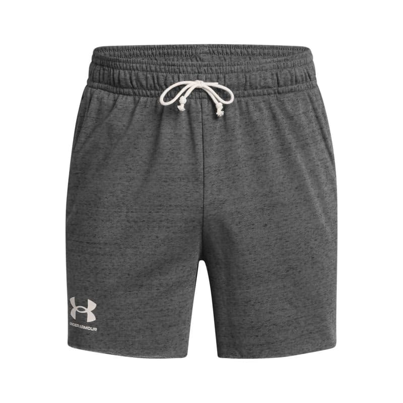 Pánske teplákové kraťasy UNDER ARMOUR UA Rival Terry 6in Short-GRY 5