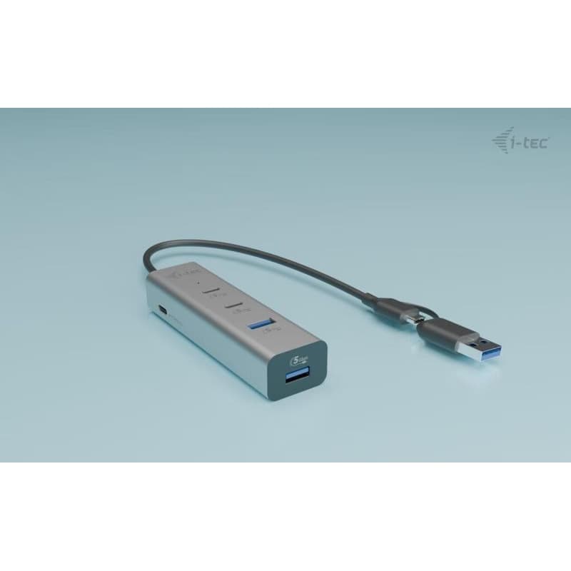 i-tec Universal Charging Metal HUB 2x USB-C + 2x USB-A Port, PD 85W 2