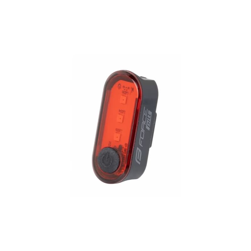 Svetlo na bicykel FORCE PILL 12 LM, 3 x LED, USB