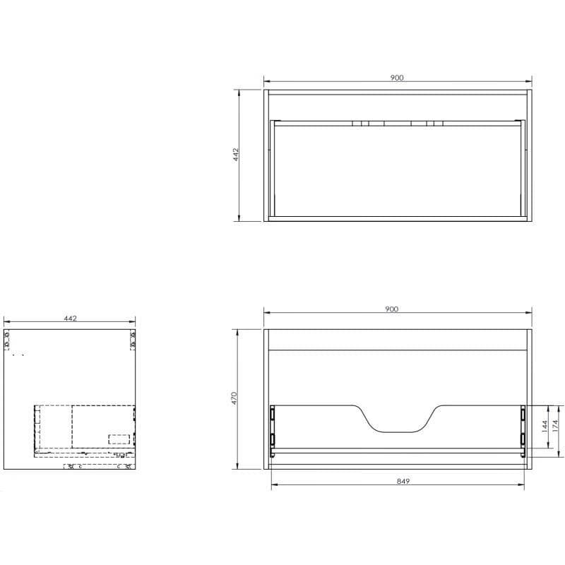 Mexen Box-A 91AX0-0900-470-1-66 4
