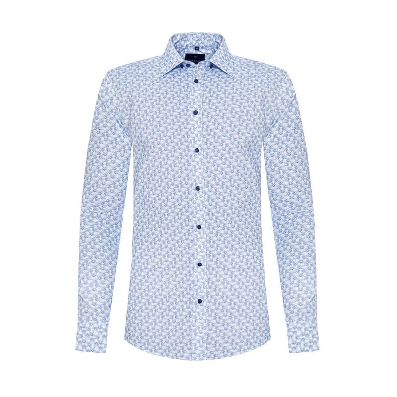 Pánska košeľa s moderným vzorom v SLIM FIT strihu BergenSLIM 2