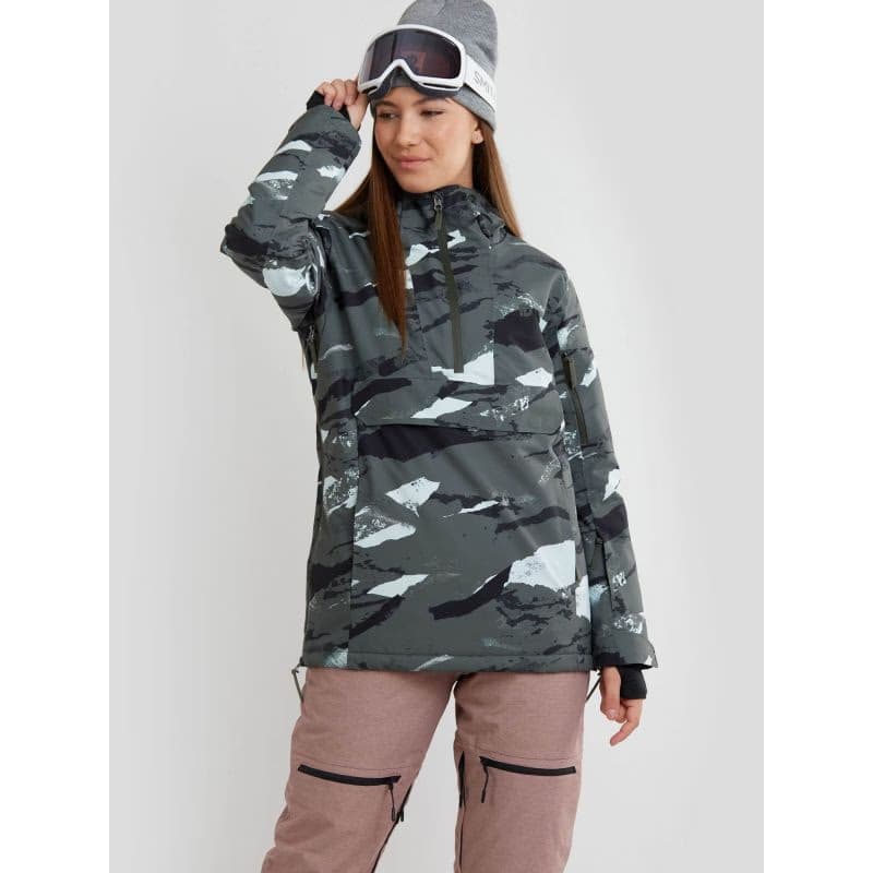 Dámska lyžiarska bunda FUNDANGO Birch Anorak-565-moss 2