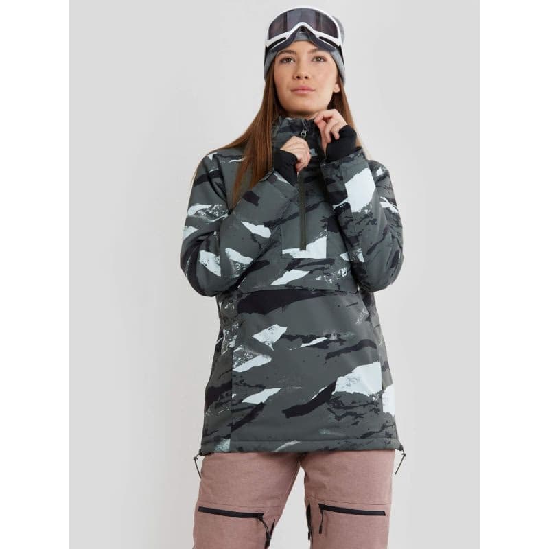 Dámska lyžiarska bunda FUNDANGO Birch Anorak-565-moss 3