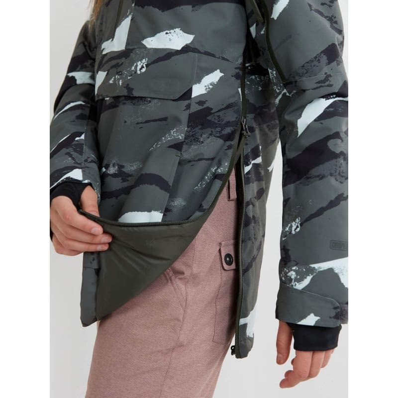 Dámska lyžiarska bunda FUNDANGO Birch Anorak-565-moss 5