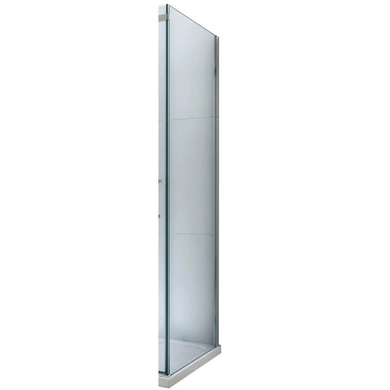 MEXEN - OMEGA stena 100x190 cm 8 mm chróm transparent 820-100-000-01-00