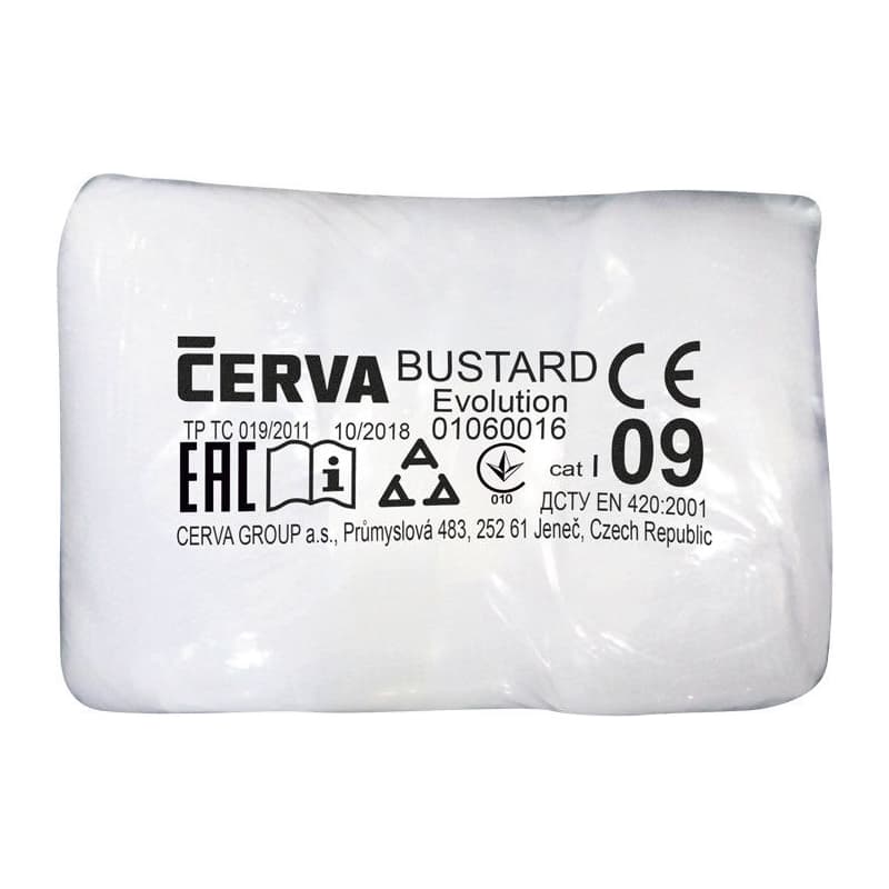 BUSTARD EVO VAM rukavice + PVC ter biela 11 1