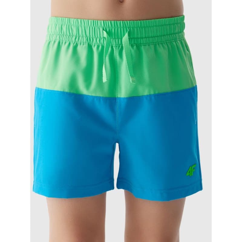 Chlapčenské plavky 4F JUNIOR BOARD SHORTS-4FJWSS24UBDSM069-33S-BLUE 3