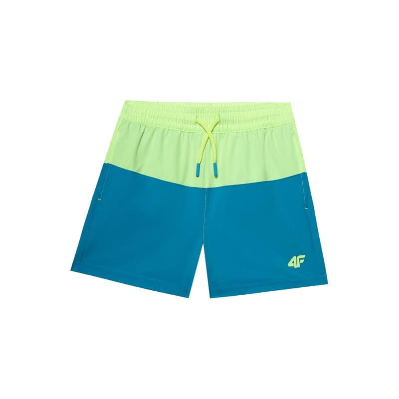 Chlapčenské plavky 4F JUNIOR BOARD SHORTS-4FJWSS24UBDSM069-33S-BLUE 6