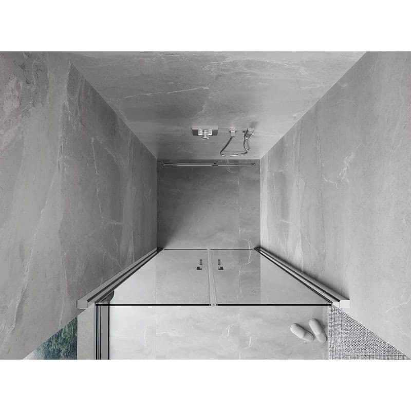 MEXEN - MIST dverná časť (d+d) 100x200 cm 6mm chróm, číra 8A7-100-000-01-00 6