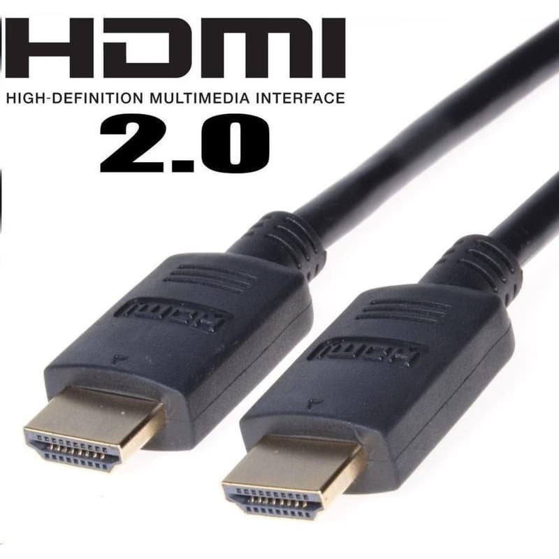 PremiumCord HDMI 2.0 High Speed + Ethernet kábel, pozlátené konektory, 1m 2