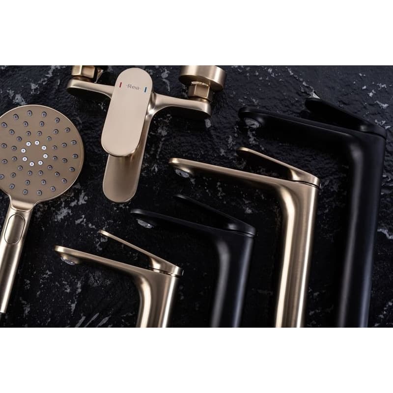 REA REA - Sprchový set Marco Brush Gold REA-P8548 5