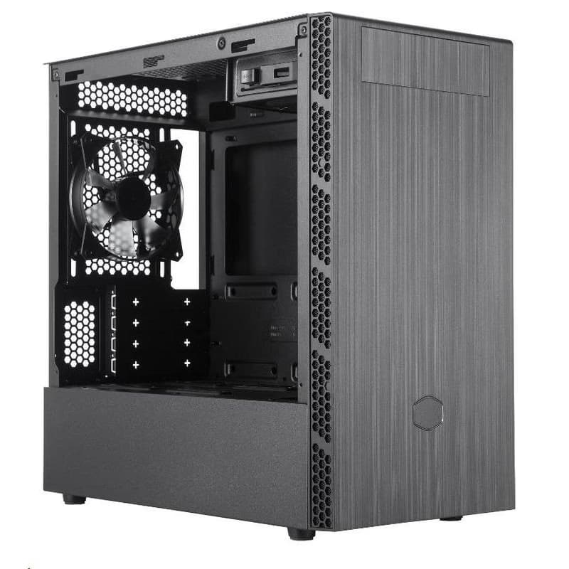 Cooler Master case MasterBox MB400L ODD, mATX, 1x 120mm Fan, Čierna 2