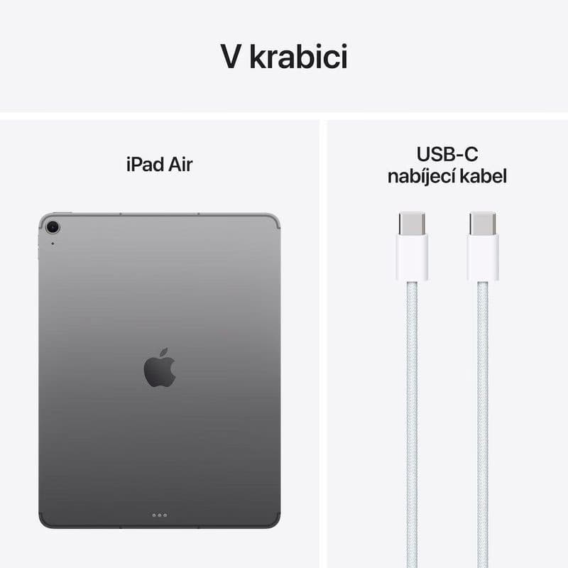 Apple iPad Air 13"/(M3) Wi-Fi + Cellular/12,9"/2732x2048/8GB/256GB/iPadOS18/Space Gray 3