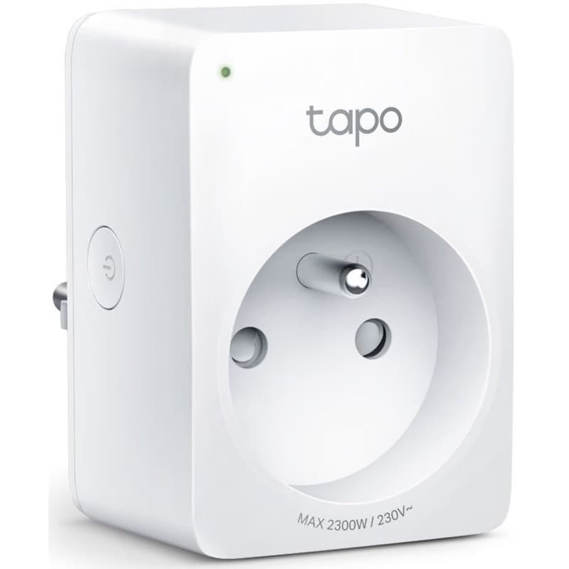 TP-Link Tapo P100 (1-pack) múdra WiFi mini zásuvka (2300W, 10A, 2, 4 GHz, BT) 3