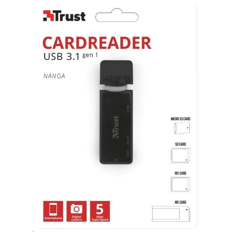 TRUST Nanga USB 3.1 Cardreader 3