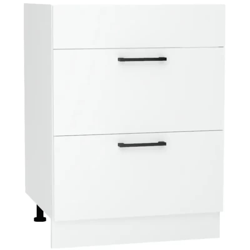 Kuchynská skrinka Max D60pc S/2 Zasl biela 1